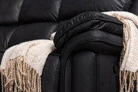 Relaxsofa Saranda – svart