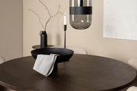 Spisestol Modesto & Stone 2-pakk – beige + Spisebord rundt ⌀120 – mocca