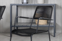 Spisegruppe Virya & Lindos 200 × 100 2-pakk – svart