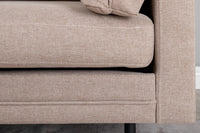 Sofa 3-seter Boom – brun