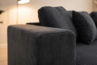 Sofa 3-seter Bellman – mørk grå