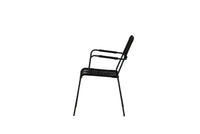 Spisestol Lindos 2-pakk – svart