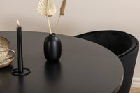 Spisegruppe rund ⌀140 – svart