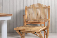 Spisegruppe Cane & Panama 160 x 90 – natur og hvit