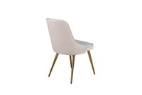 Spisestol Velvet Deluxe 2-pakk – beige