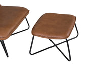 Loungelenestol X – brun