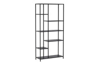 Hylle El Alto 30 x 164 x 80 – svart