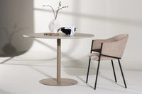 Spisebord Lycke rundt ⌀110 – beige
