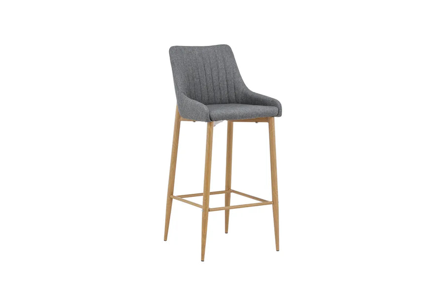 Barstol Plaza 2-pakk – mørk grå