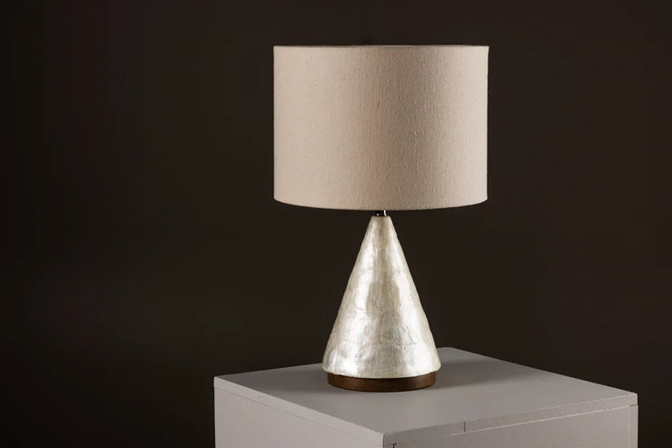Bordlampe Donsö – lys grå