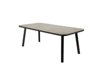 Spisebord Paola rektangulært 200 × 100 – svart