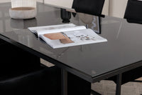 Spisegruppe 200 x 90 – svart