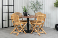 Kafégruppe Cane & Cot rund ⌀100 – natur