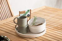 Rektangulært spisebord Panama 224 x 100 – hvit