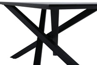 Spisebord Piazza 180 x 90 – svart