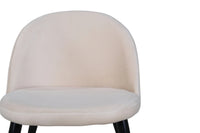 Spisestol Velvet 2-pakk – beige