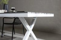 Spisebord Garcia 200 × 100 – grå