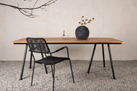 Rektangulært spisebord Chan 200 × 100 – natur