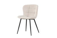 Spisestol Lily 2-pakk – beige