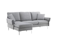 Sofa Toulouse 3-seter – grå
