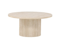 Sofabord Härön ⌀80 – beige