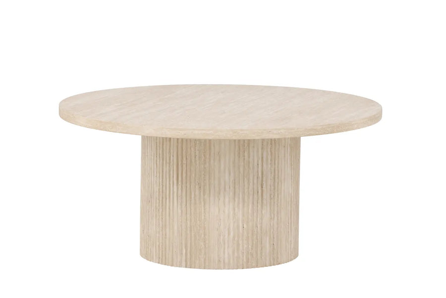 Sofabord Härön ⌀80 – beige