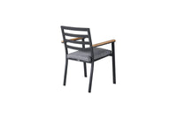 Spisestol Brasilia 2-pakk – svart