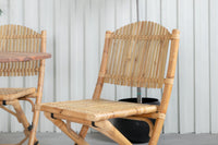 Kafégruppe Cane & Cot rund ⌀100 – natur