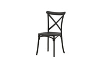 Spisestol Crosett 2-pakk – svart