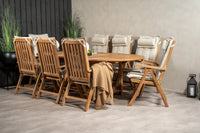 Spisegruppe Kenya + Ovalt 180 x 120 – natur