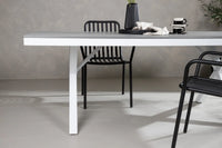 Spisebord Garcia 200 × 100 – grå