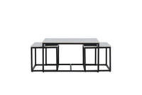 Sofabord Solna 80 cm og 73 cm x 80 og 38 cm – grå