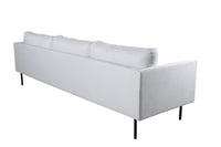 Sofa 3-seter Zoom – lys beige