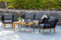 Sofagruppe Chania – natur og svart