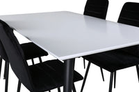 Spisegruppe Jimmy & Windu 150 x 90 – hvit og svart