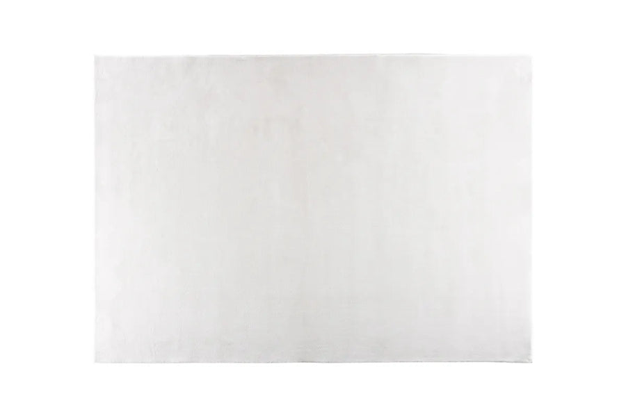 Rektangulært teppe Nixie 350 x 240 – hvit