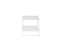 Sidebord stål 50 x 50 – hvit
