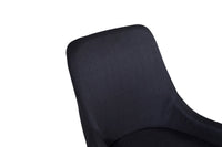 Spisestol Plaza 2-pakk – svart