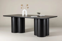 Spisebord Olivia 210 x 100 – svart