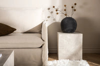 Sofabord York 40x40 – beige