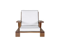 Loungelenestol Daria – brun