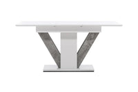 Spisebord Disa 120 x 80 – hvit