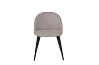 Spisestol Velvet 2-pakk – beige
