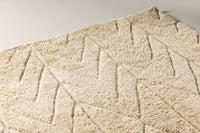 Rektangulært teppe Zoe 230 x 160 – beige
