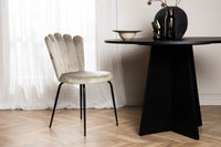 Spisestol Limhamn Light 2-pakk – beige