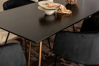 Spisegruppe Berit & Petra 190 x 90 – svart