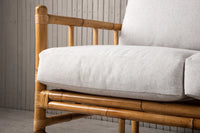 Sofa 3-seter Cane – natur