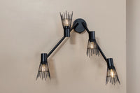 Vegglampe Pico – svart
