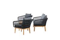 Sofagruppe Chania – natur og svart