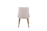 Spisestol Velvet Deluxe 2-pakk – beige